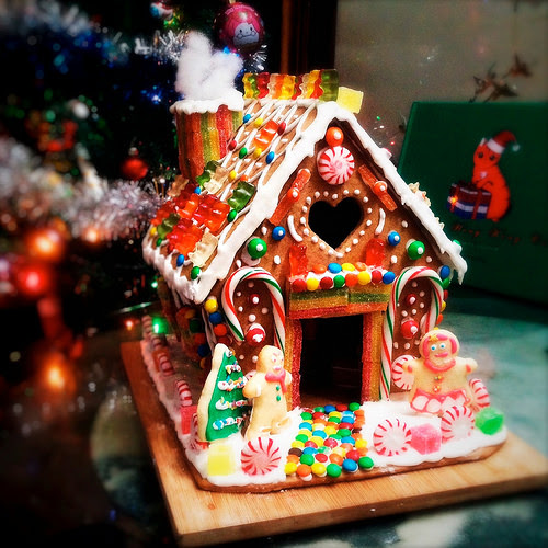 Gingerbread House, guide, hansel and gretel, homemade, how to make, recipe, step by step, 自製, 薑餅屋,