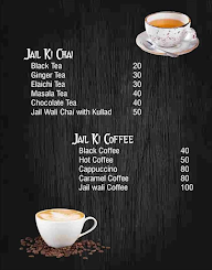 Jail Chai Bar Cafe menu 1