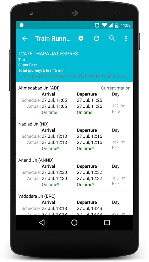    Indian Rail Info App PRO- screenshot  