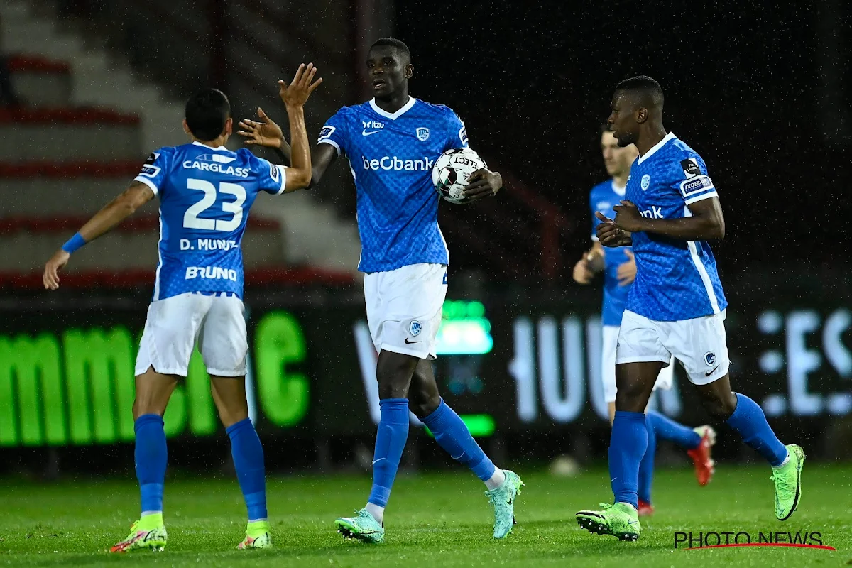 En une mi-temps, Genk a retourné Courtrai et signe sa première victoire