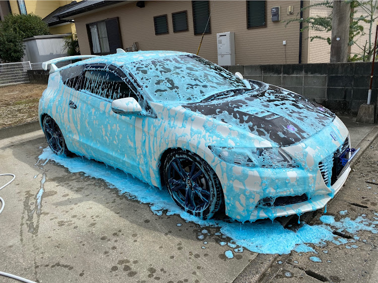 CR-Zの泡泡洗車に関するカスタム事例の投稿画像1枚目