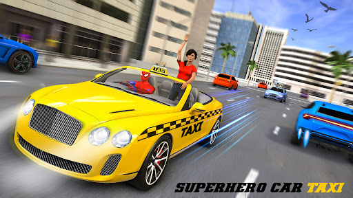 Screenshot Superhero Car Games Taxi Games