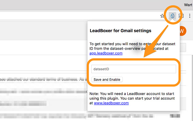 LeadBoxer for Gmail chrome extension