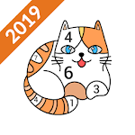 Cover Image of ダウンロード Art Number Coloring 2019: Color by Number & Puzzle 1.8.8 APK