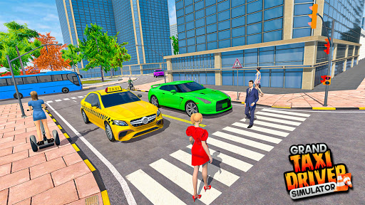 Screenshot Modern Taxi Driver Car Games