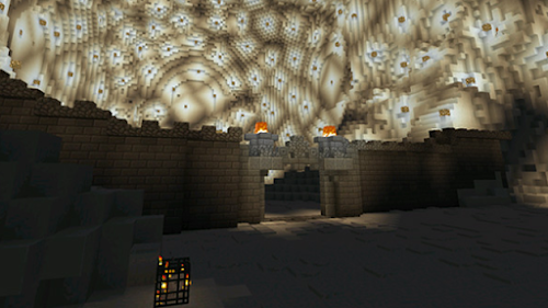 Android application Snow Hell map for Minecraft PE screenshort
