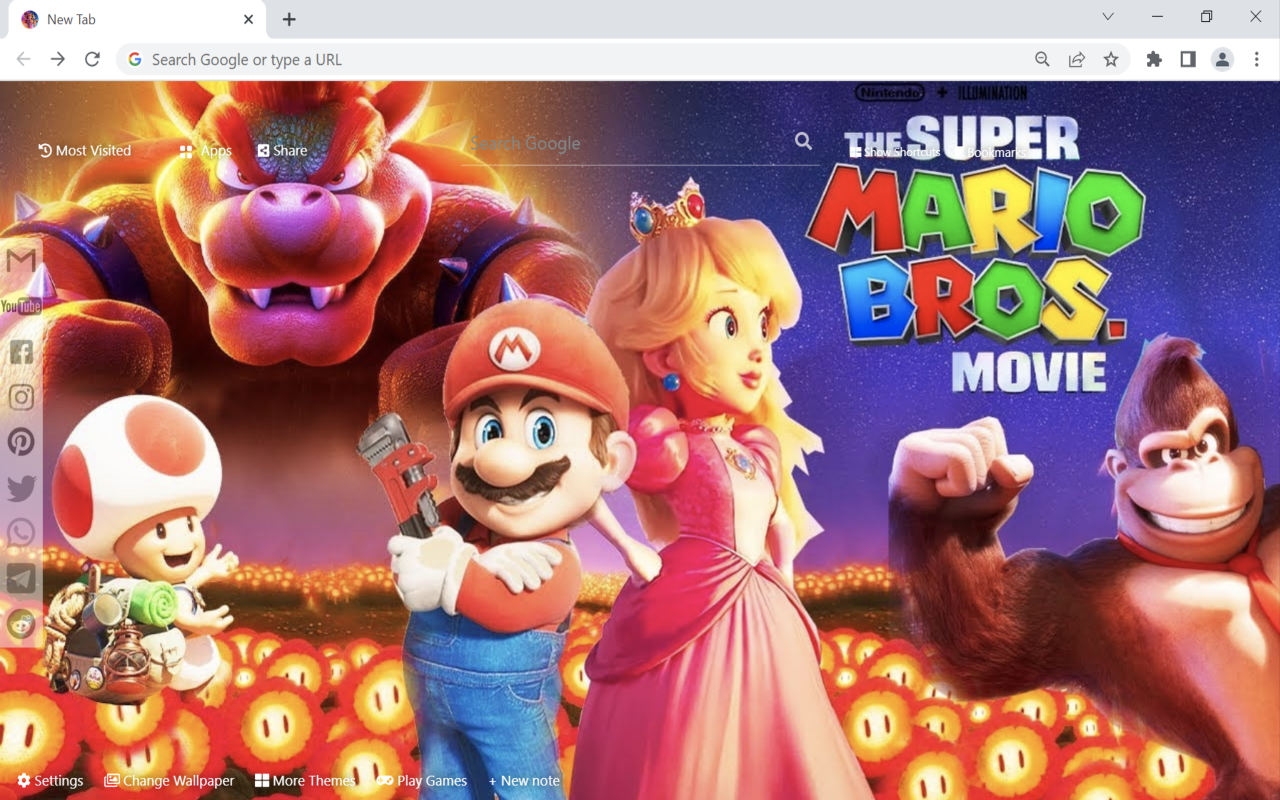 Super Mario Bros Movie Wallpaper Preview image 2