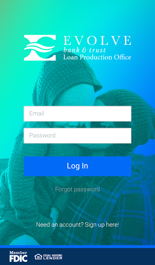 Android application Evolve LPO screenshort