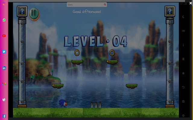 Sonic Jump Fever 2 Game New Tab