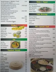 P.K. Biryani House menu 2