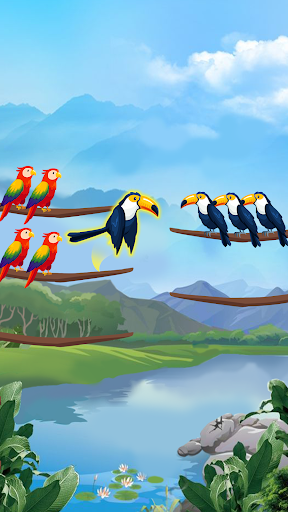 Screenshot Bird Sort - Color Puzzle