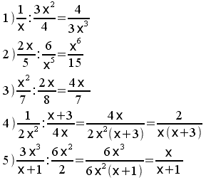 Resultado de imagen de ejercicios multiplicacion y division de fracciones algebraicas