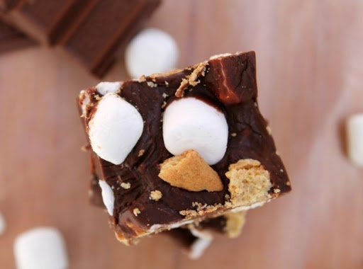 Your favorite summertime flavors are transformed into a decadent fudge - no campfire needed