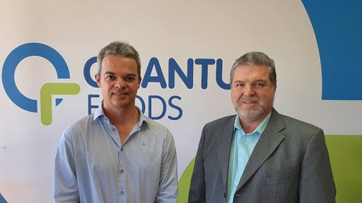 Andre Muller (CFO, Quantum Foods) and Frikkie Grobler (CEO, Logicalis SA).