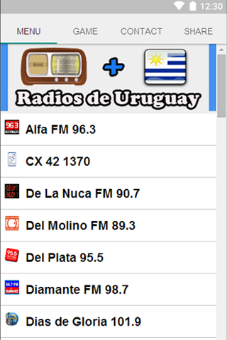 Radios de Uruguay