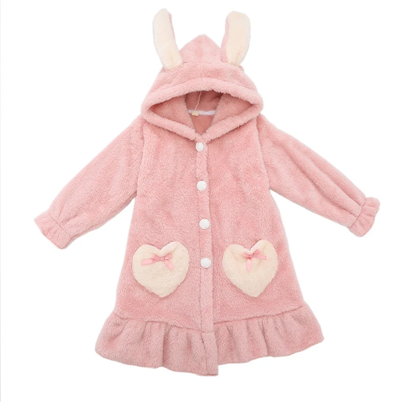 Title 10, Homewear invernale da ragazza in spesso peluche...