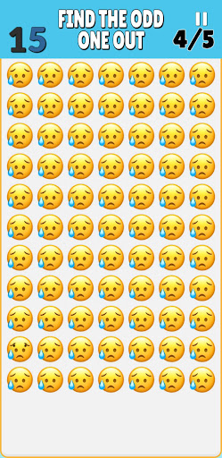 Screenshot Find The Odd One Emoji Puzzle