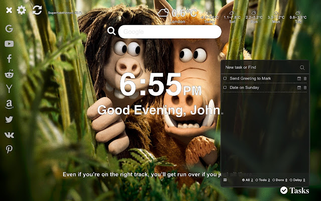 Early Man Wallpapers HD New Tab