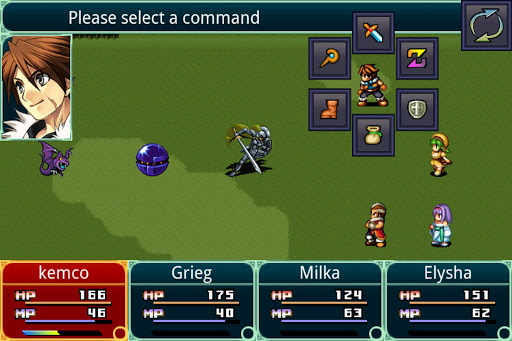 Screenshot RPG Grinsia