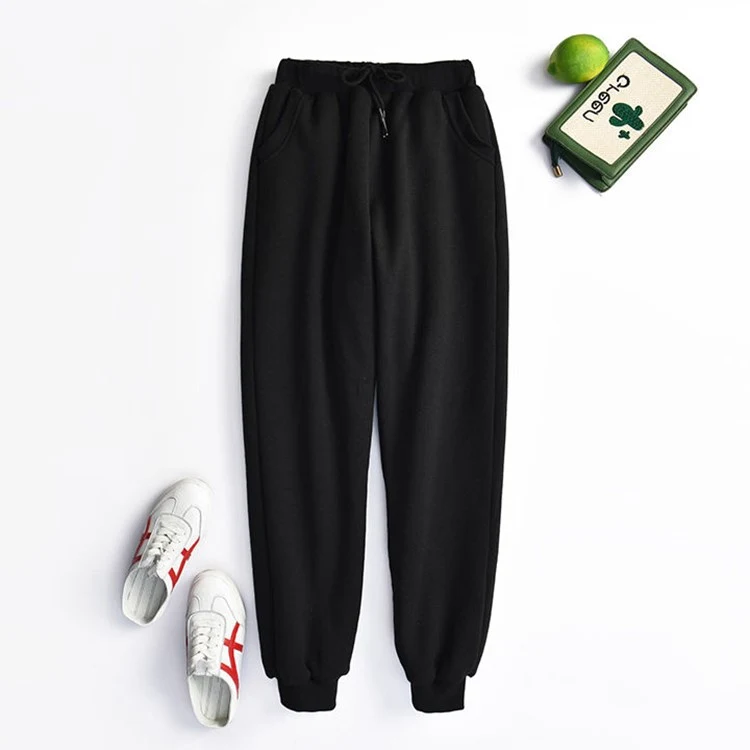 Title 7, Dames Lamb velvet sweatpants herfst en winter p...