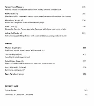 Feast - Sheraton Grand menu 6