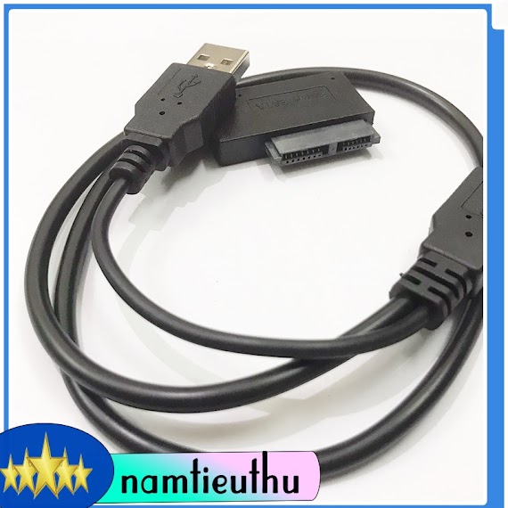 Cáp Kết Nối Dvd Laptop Sang Usb | Cáp Chuyển Ổ Đĩa Dvd Laptop Ra Cổng Usb Hdt