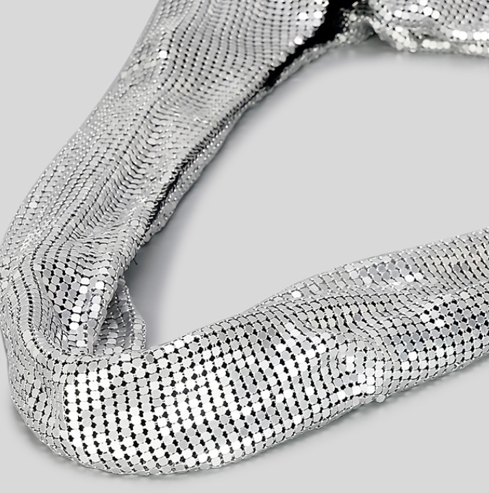 Title 8, Damska torebka aluminiowa z diamentami Fashion ...