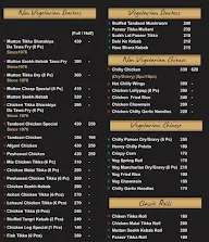 Sardarji Bar B-Q menu 1