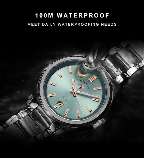 Title 5, Fashion Waterproof Mens Business Mechanical Wa...