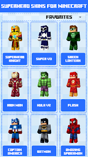 Superhero Skins for Minecraft PE 🎮 Screenshot