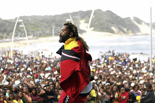 Sjava has responded to allegations he raped his ex-lover. /MICHAEL PINYANA