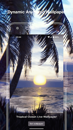 Screenshot Tropical Ocean Live Wallpaper