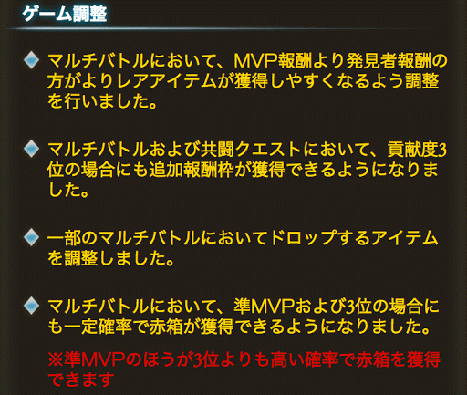 メンテ後のマルチバトルドロップ調整 変更点 17年2月 グラブル攻略wiki 神ゲー攻略