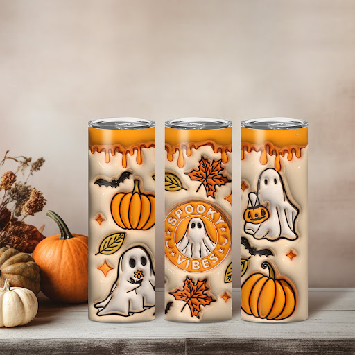 Title 11, Halloween 20oz Stainless Steel Straight Tumbler...