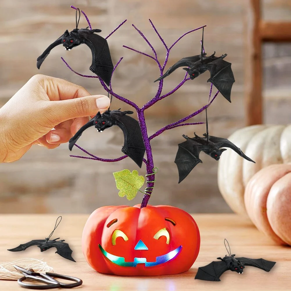 Title 9, Symulacja Domu Grozy na Halloween Nietoperz Doś...