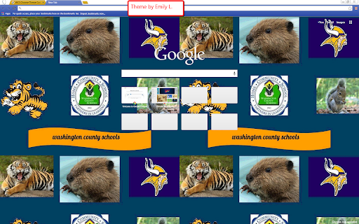 WCS Chrome Theme Contest Preview 2