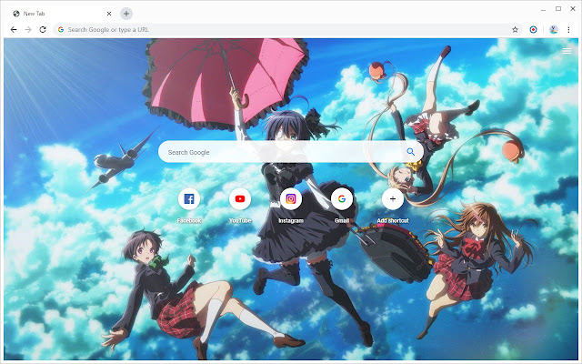 Chuunibyou demo Koi ga Shitai! New Tab