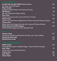 Masala Incorporated menu 2