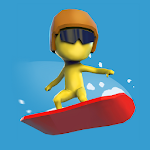 Cover Image of ダウンロード Snowboard Race 3D 1.0 APK