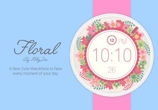 Screenshot Floral - Watch Face