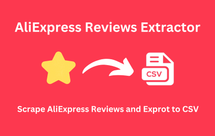 AliExpress Reviews Extractor small promo image