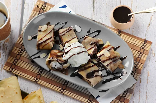 Dark Chocolate Crepe