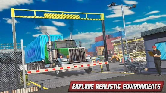 Port Truck Driver: New Parking Games 2020
