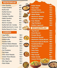 Hanuman Bhandar menu 4