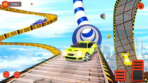 Screenshot Crazy Superhero Stunt Car Game