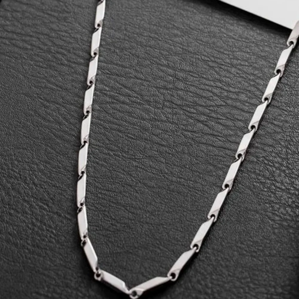 Title 3, Trendy titanium stalen accessoire, eenvoudige e...
