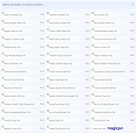 Sardar ji tandoori juction menu 1