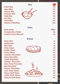 Grover Eatery menu 5