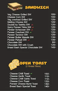 Bread Bash menu 2