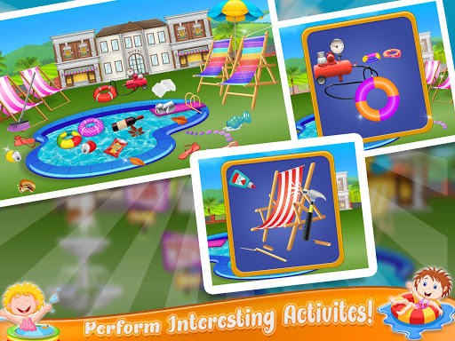 Girl Hotel Resort Manager Virtual Room Cleaning